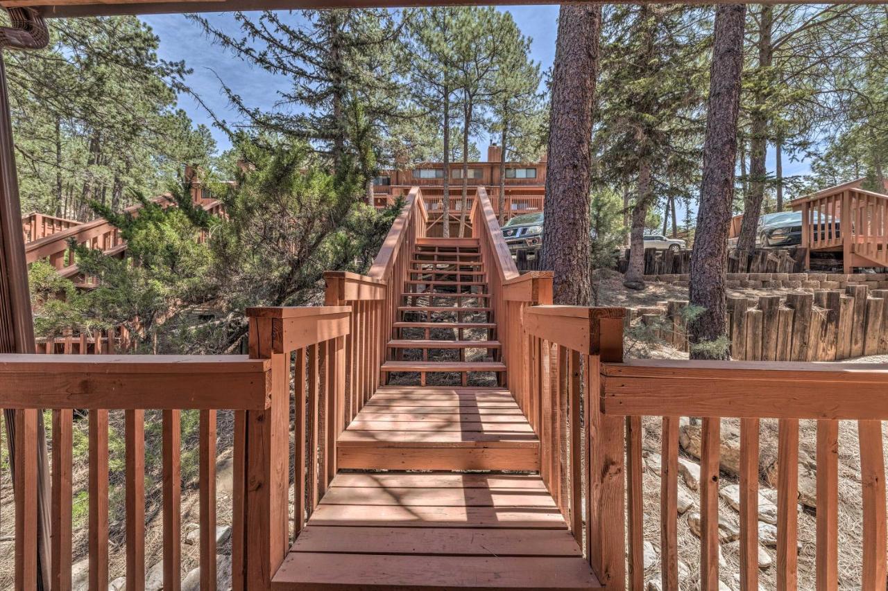 Forested Ruidoso Condo With Deck And Fireplace! Luaran gambar
