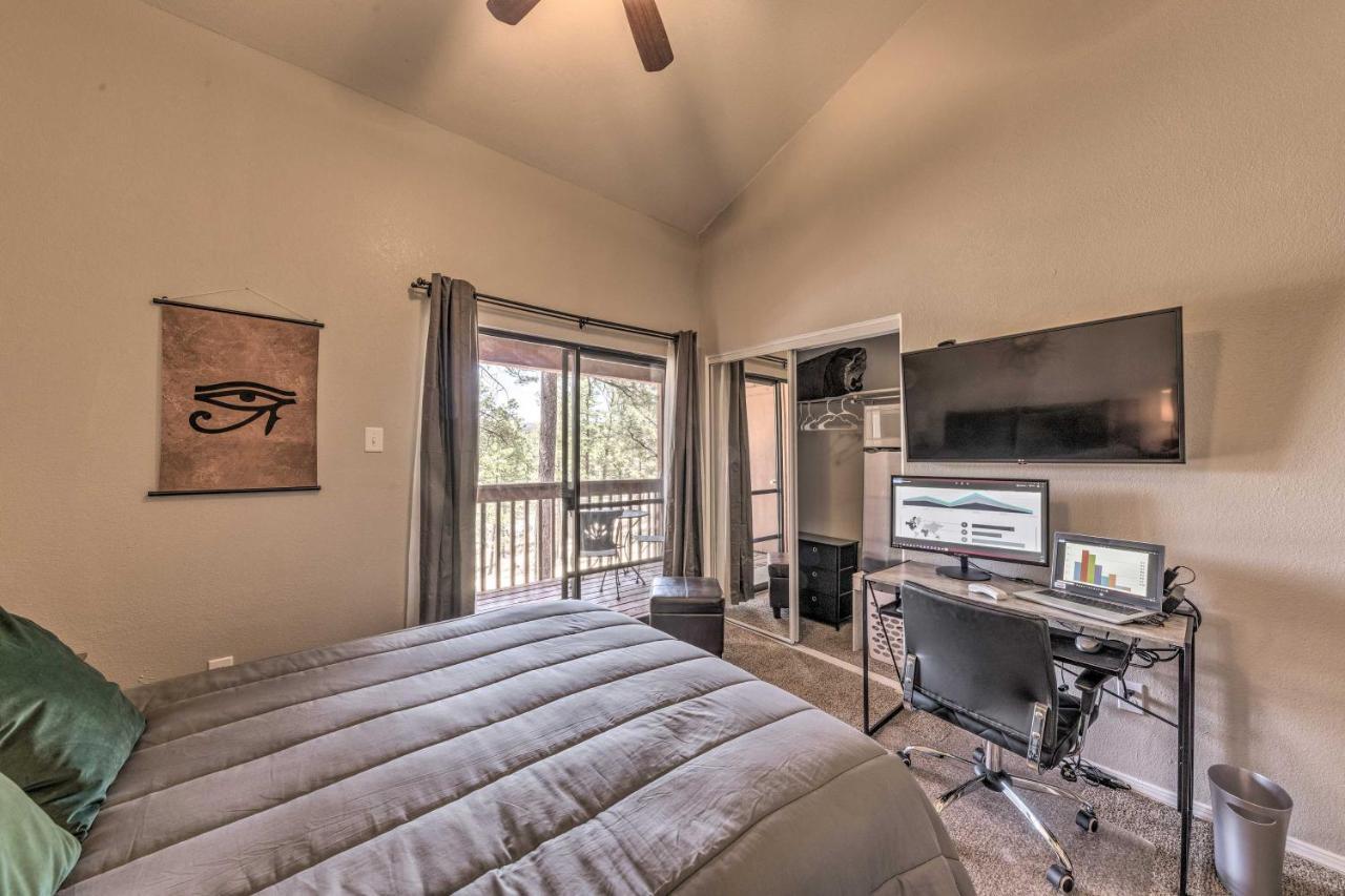 Forested Ruidoso Condo With Deck And Fireplace! Luaran gambar