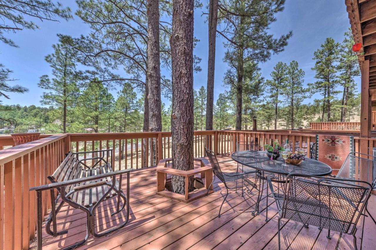 Forested Ruidoso Condo With Deck And Fireplace! Luaran gambar